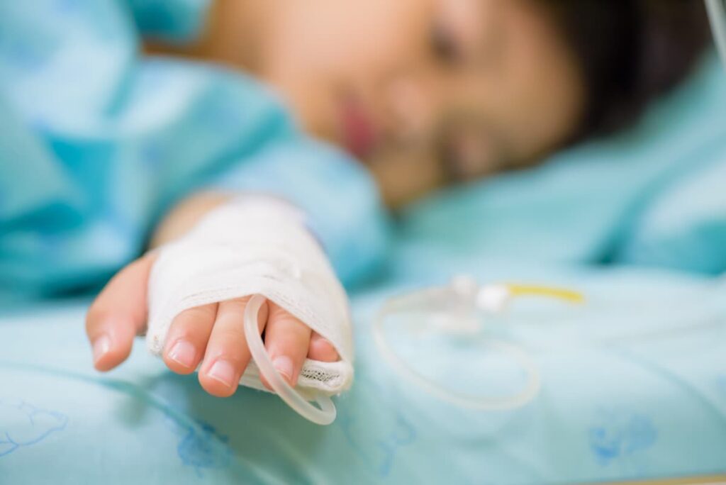 Hospitalized for Food Poisoning