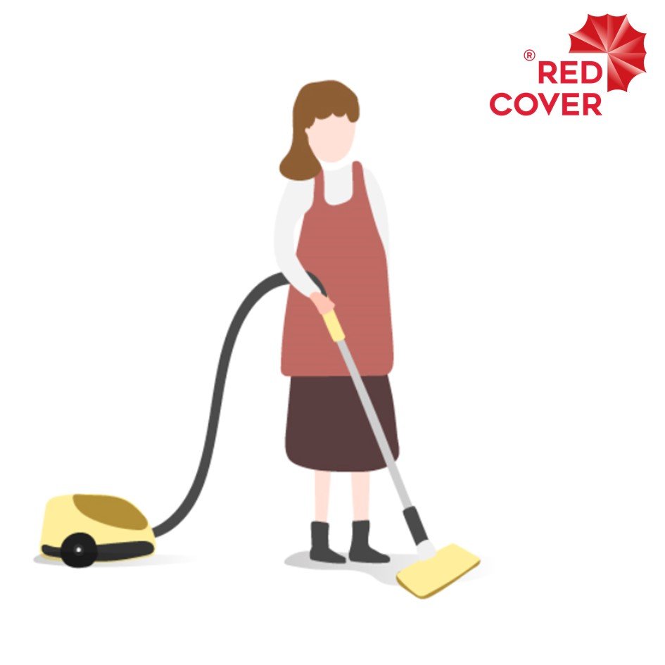 Maid Insurance Malaysia Red Cover